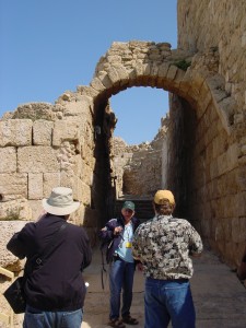 Caesarea - Lamar, Tsion, and Jim